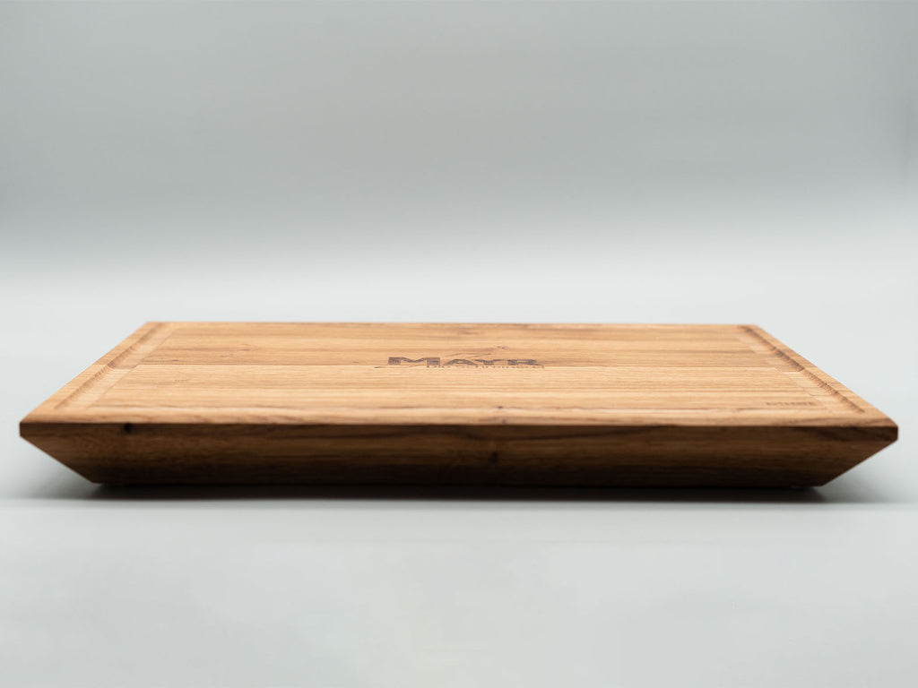 Großes Holz-Schneidebrett in Eiche