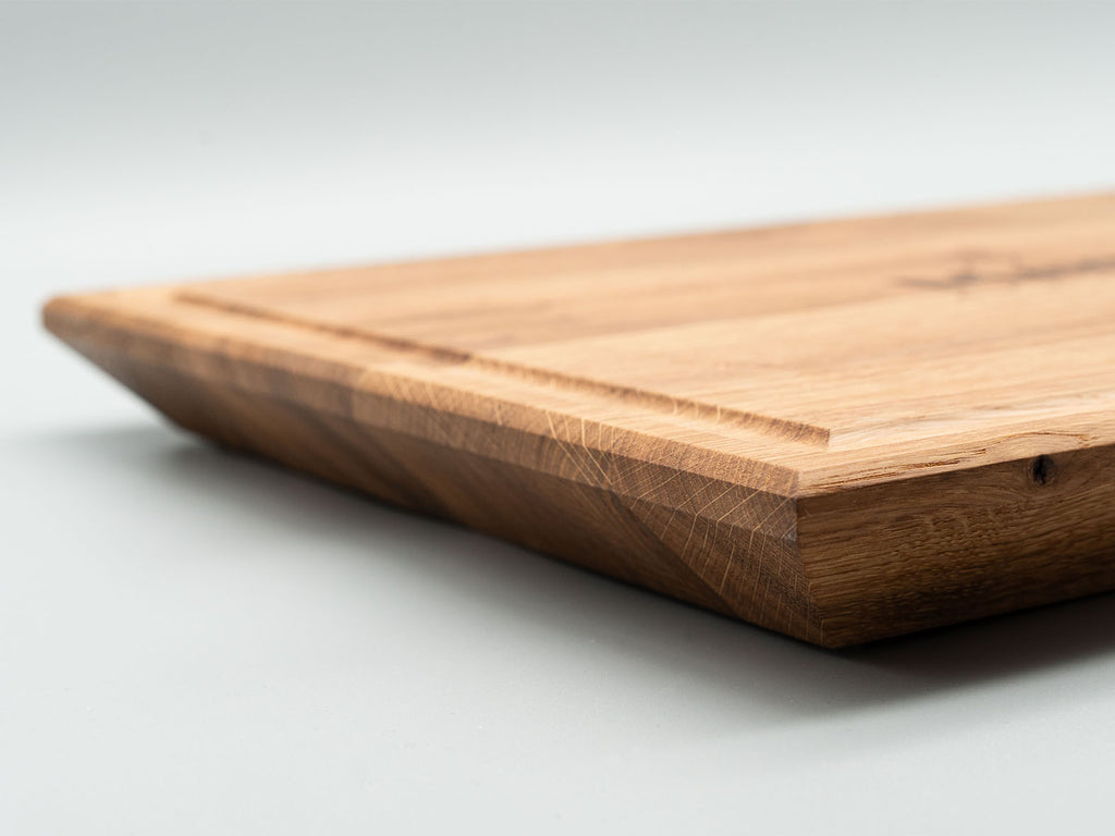 Großes Holz-Schneidebrett in Eiche